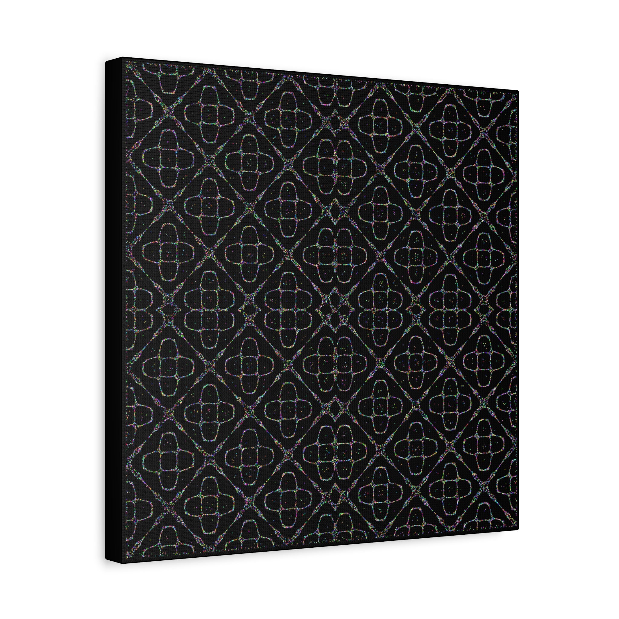 Sacred Geometry 174 Hz "Art by Sound" - Matte Stretched Canvas - Wall Art