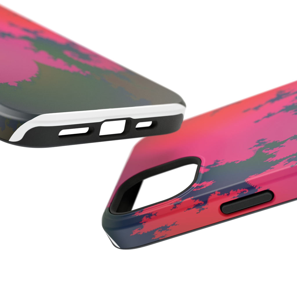 Abstract Fractal Pattern Phone Case | Impact-Resistant Case