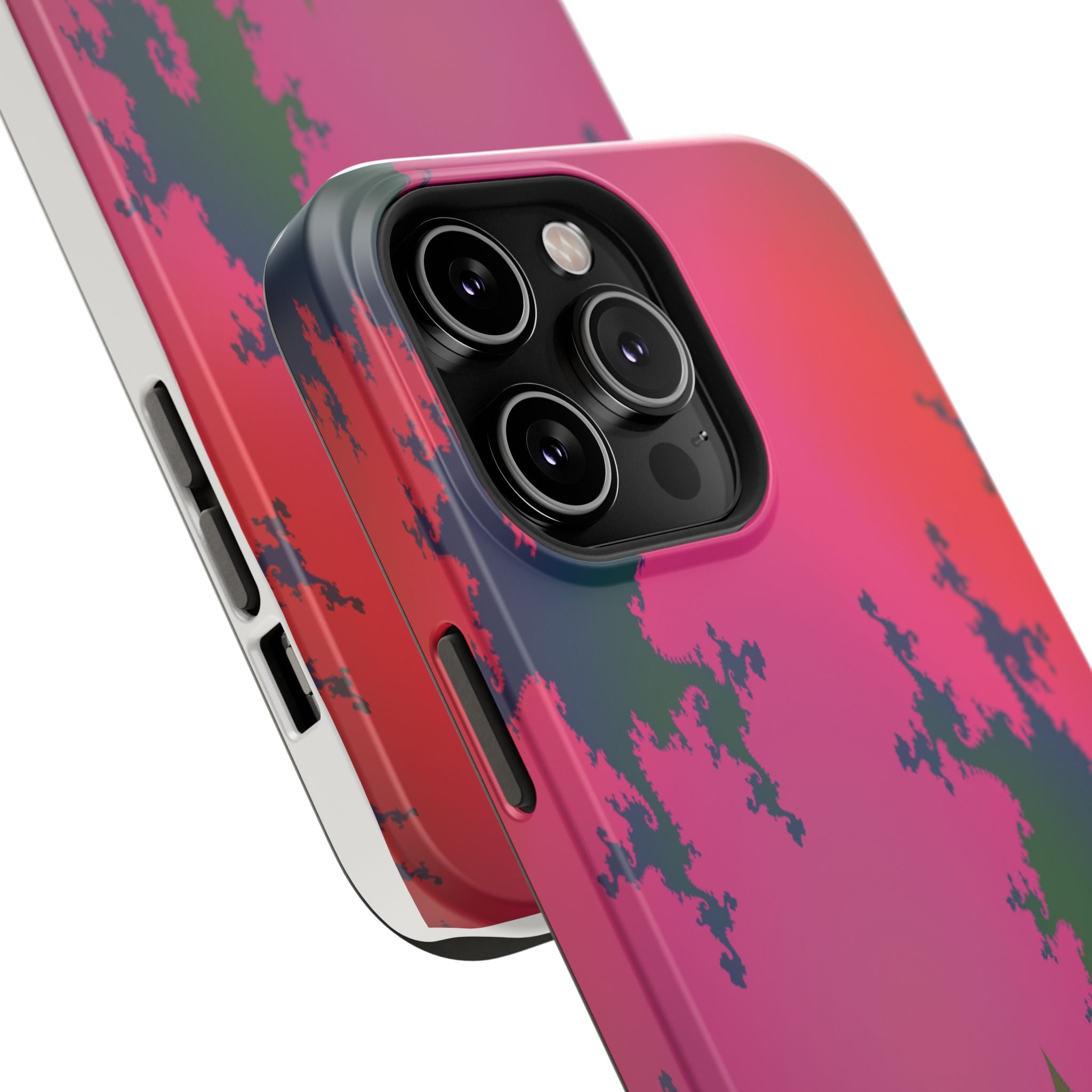 Abstract Fractal Pattern Phone Case | Impact-Resistant Case