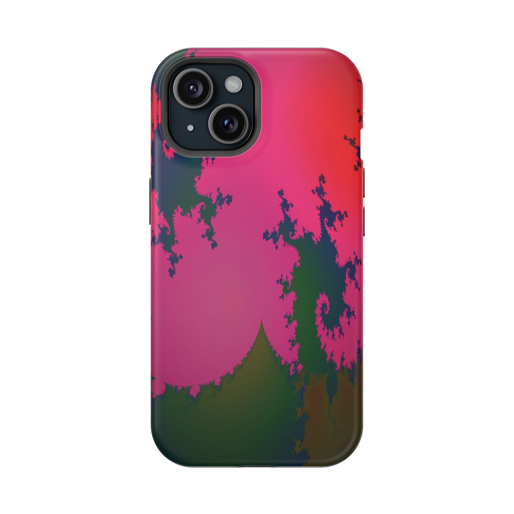 Abstract Fractal Pattern Phone Case | Impact-Resistant Case