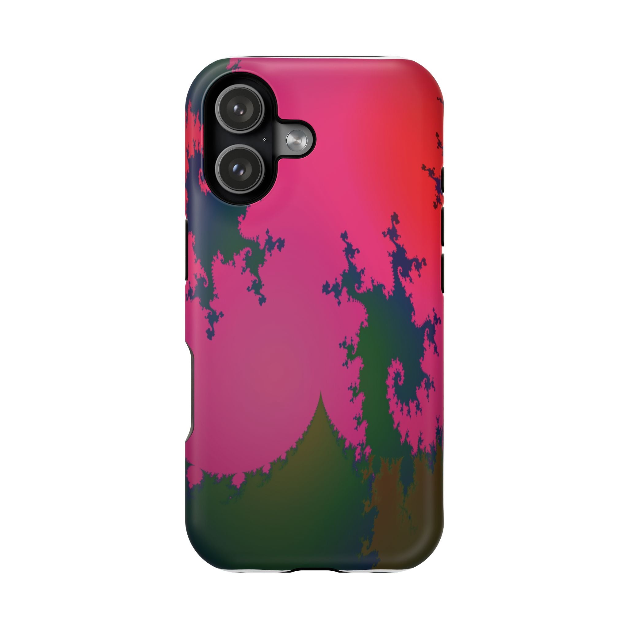 Abstract Fractal Pattern Phone Case | Impact-Resistant Case