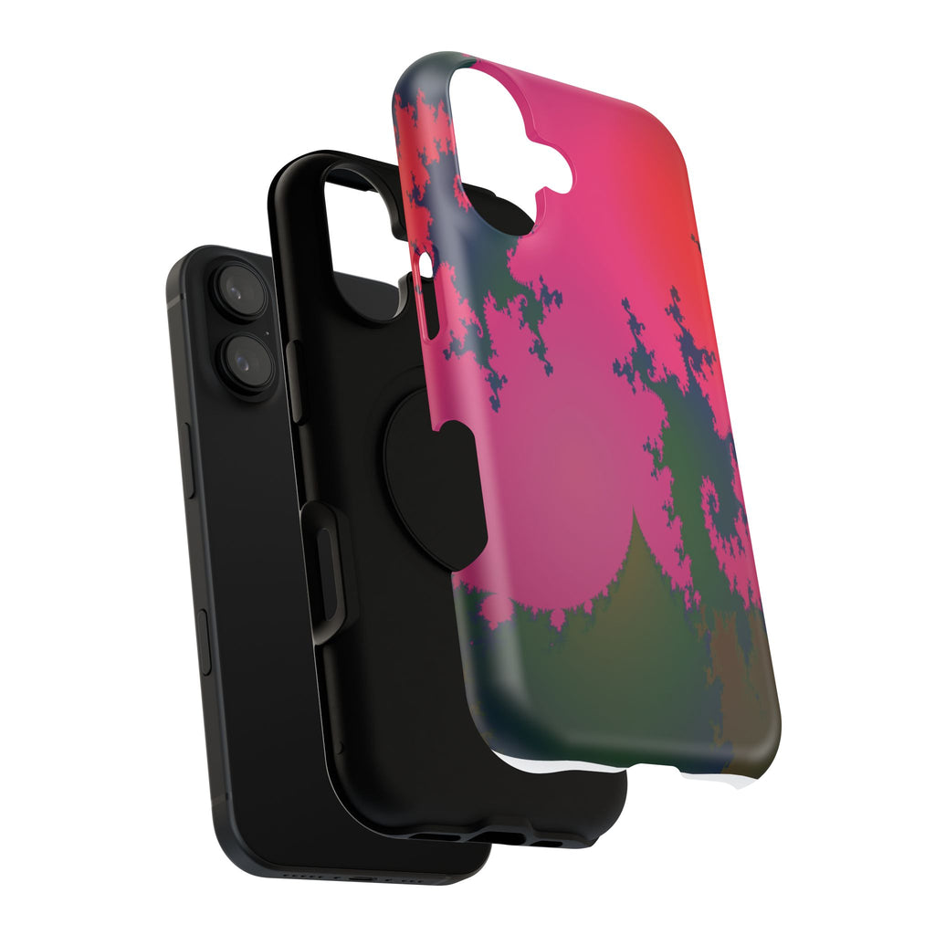 Abstract Fractal Pattern Phone Case | Impact-Resistant Case