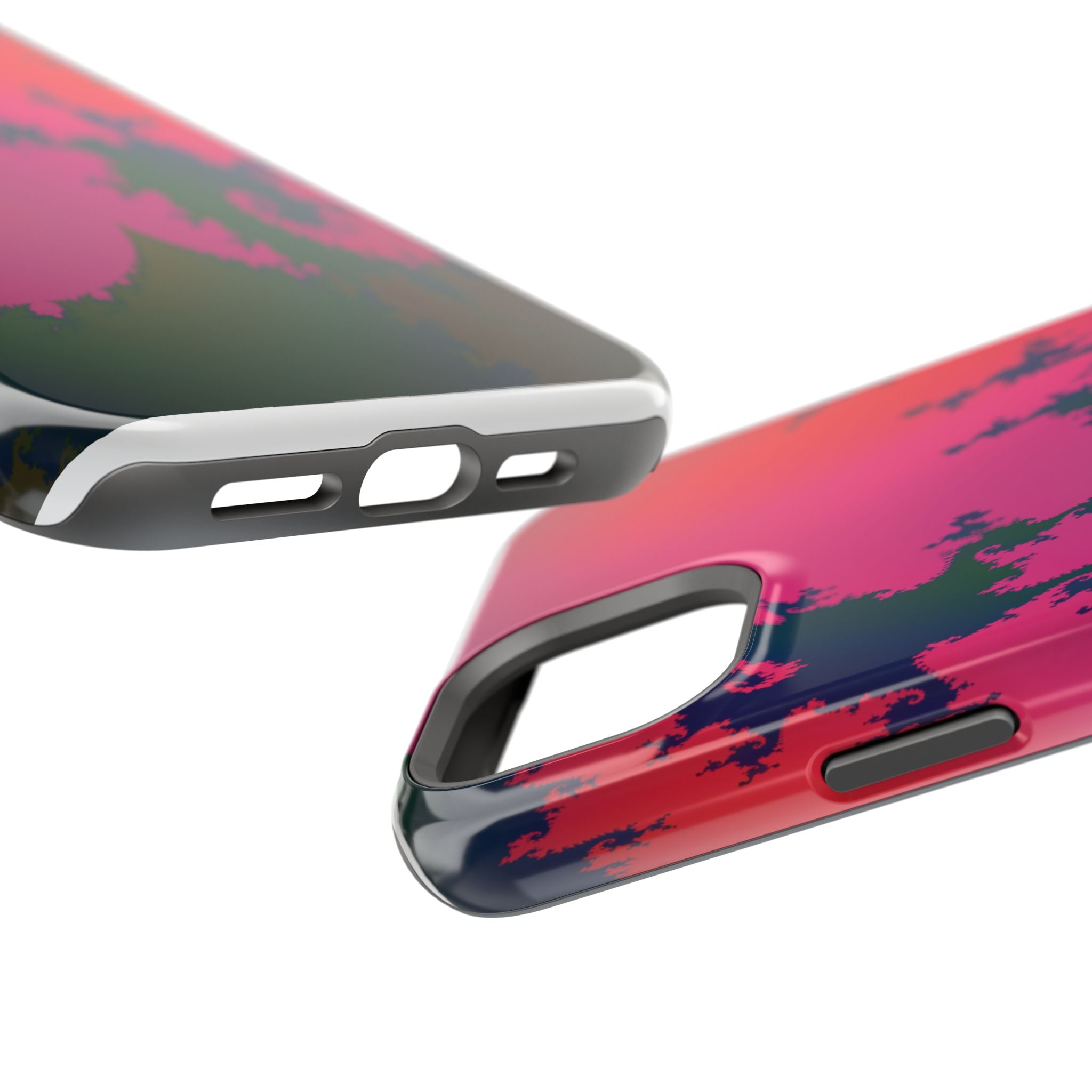 Abstract Fractal Pattern Phone Case | Impact-Resistant Case