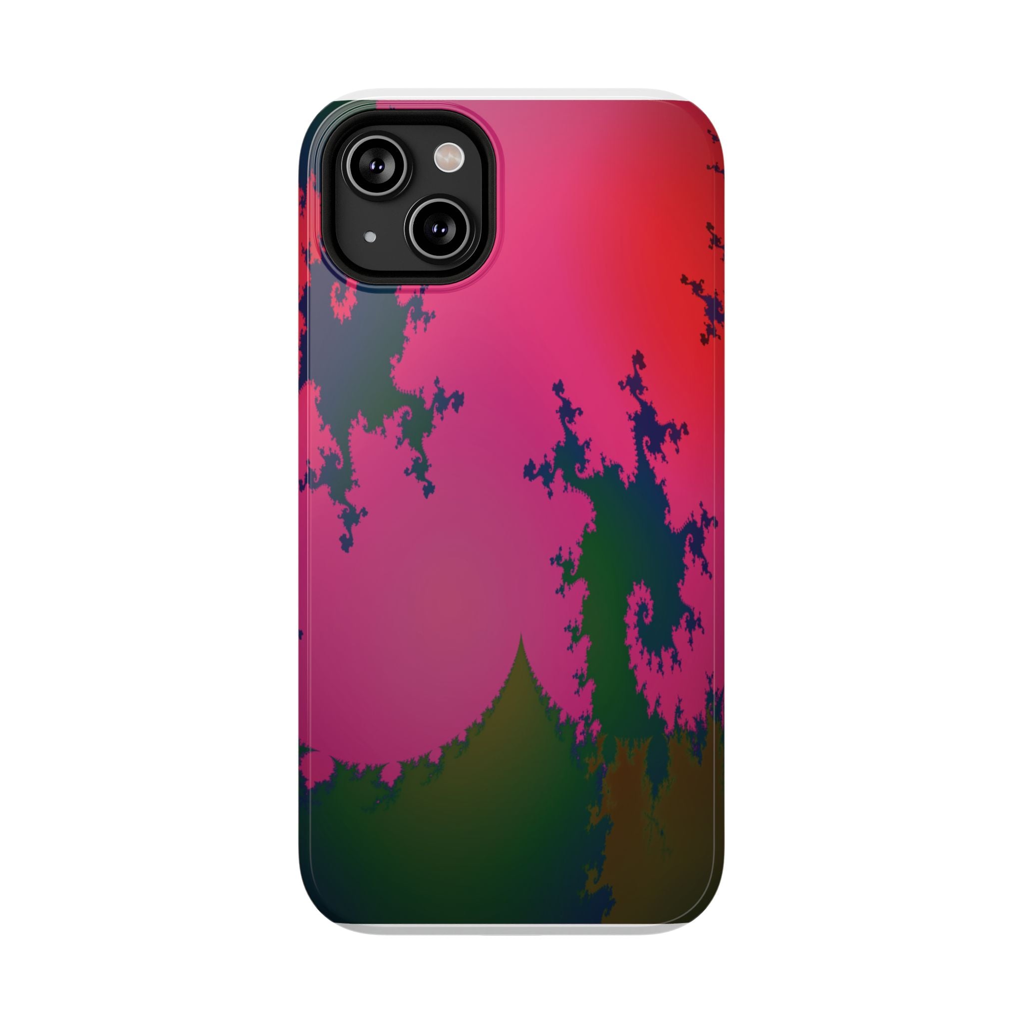 Abstract Fractal Pattern Phone Case | Impact-Resistant Case