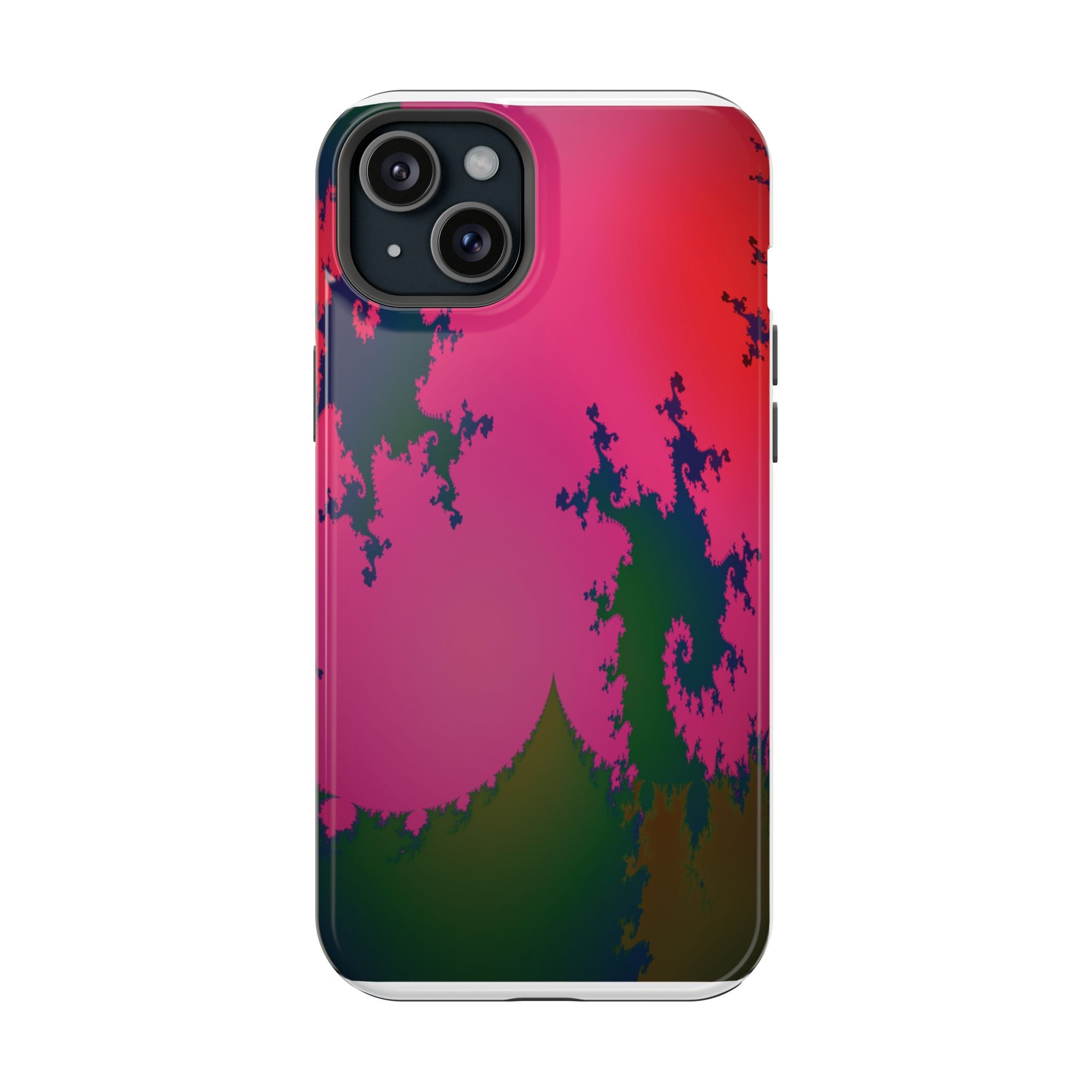 Abstract Fractal Pattern Phone Case | Impact-Resistant Case