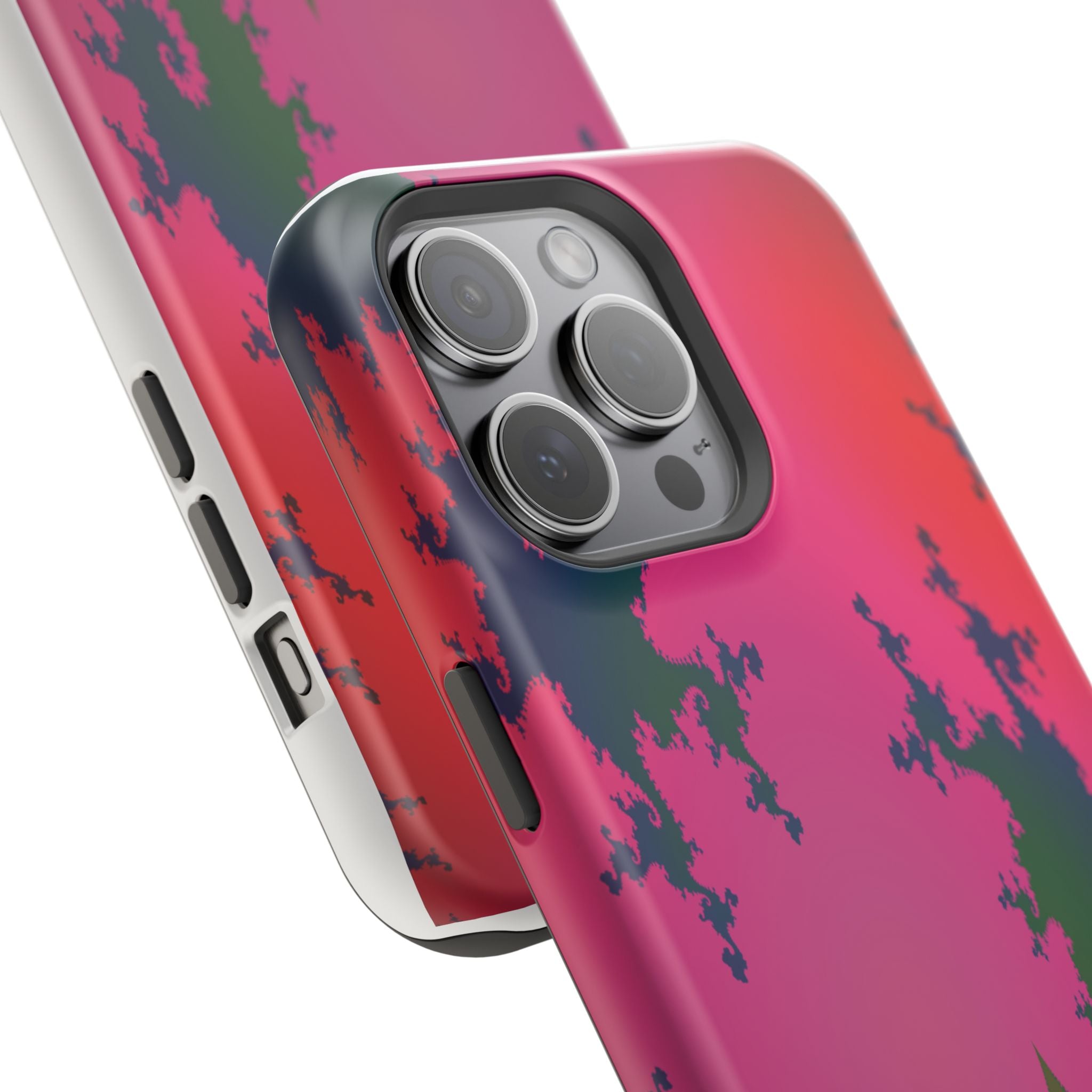 Abstract Fractal Pattern Phone Case | Impact-Resistant Case