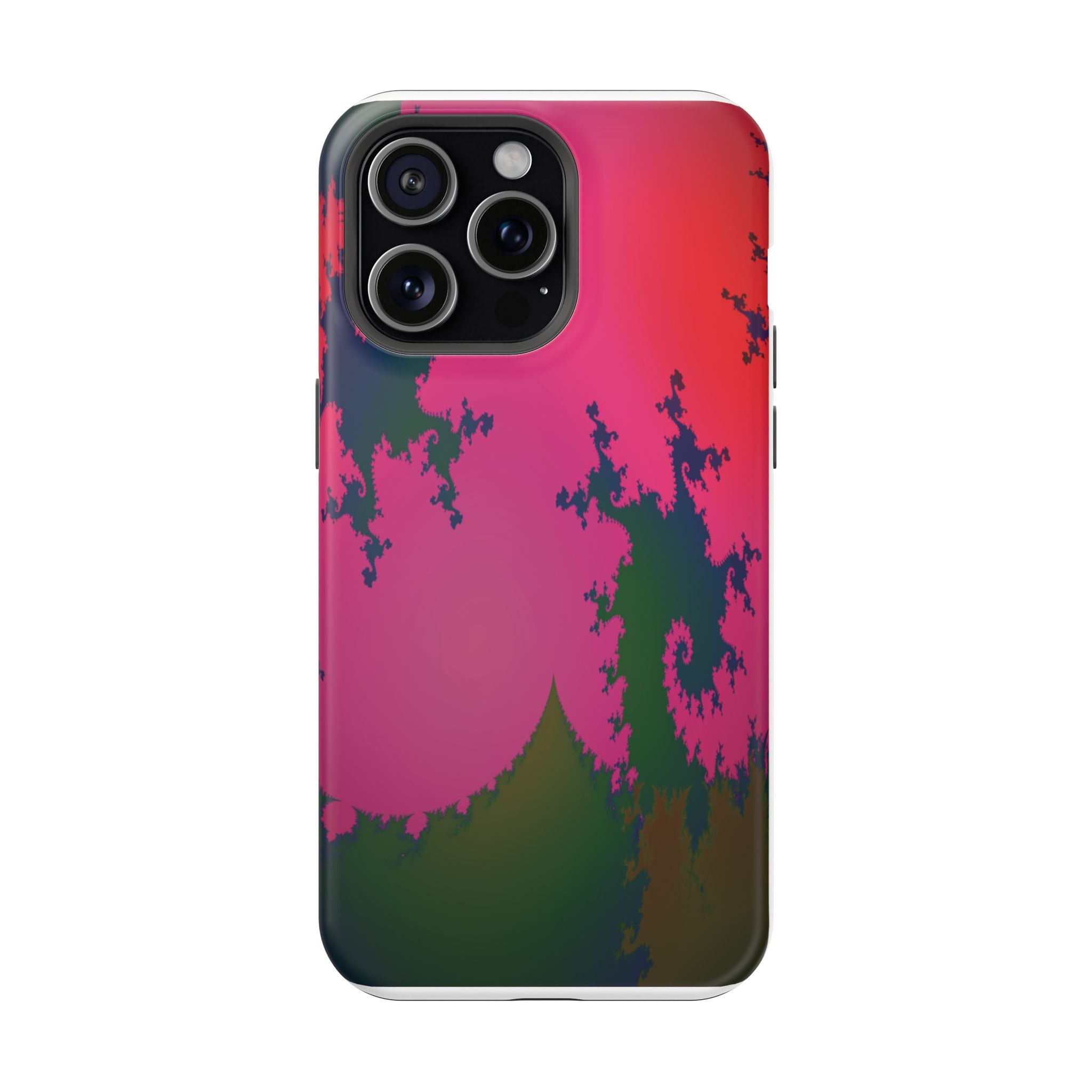 Abstract Fractal Pattern Phone Case | Impact-Resistant Case