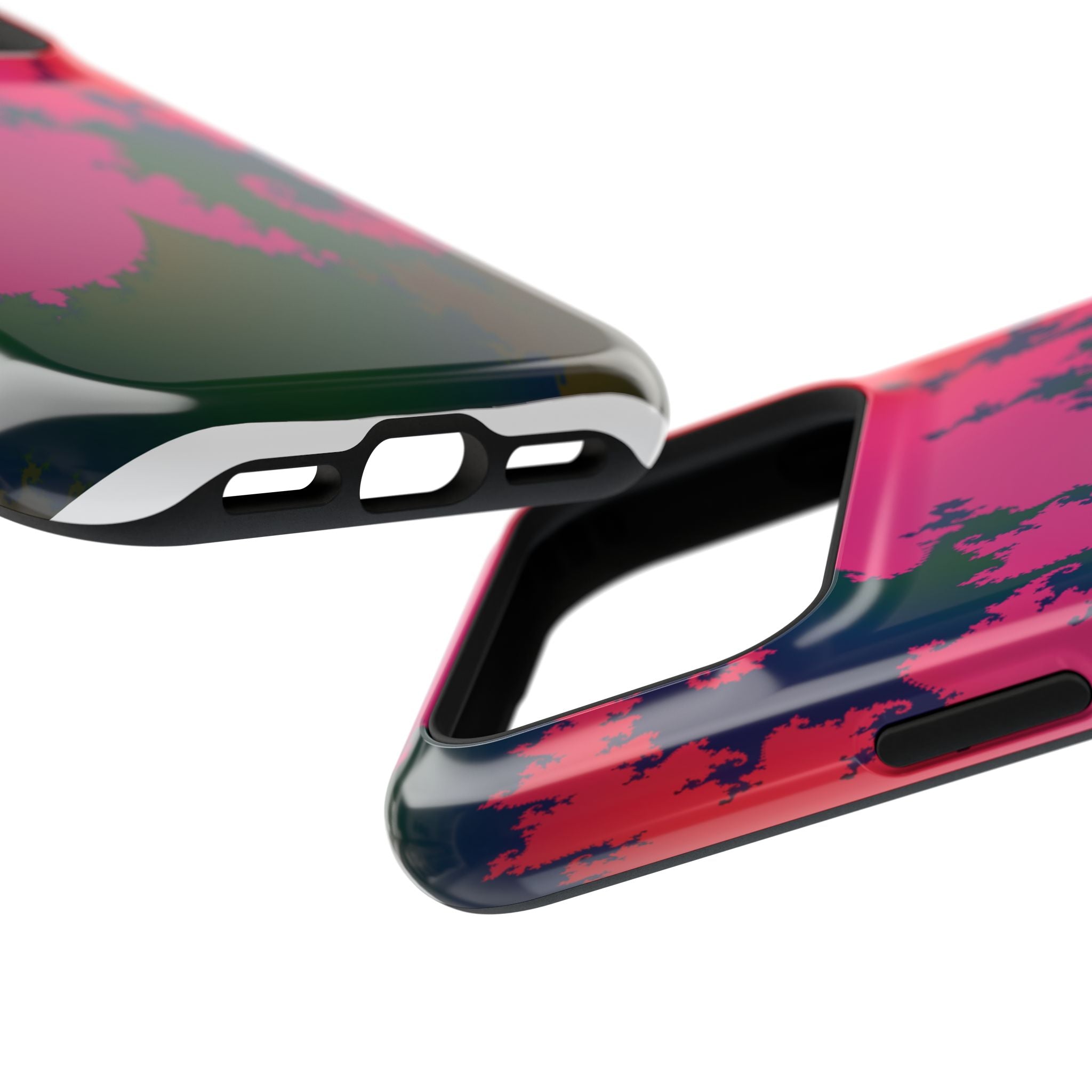 Abstract Fractal Pattern Phone Case | Impact-Resistant Case