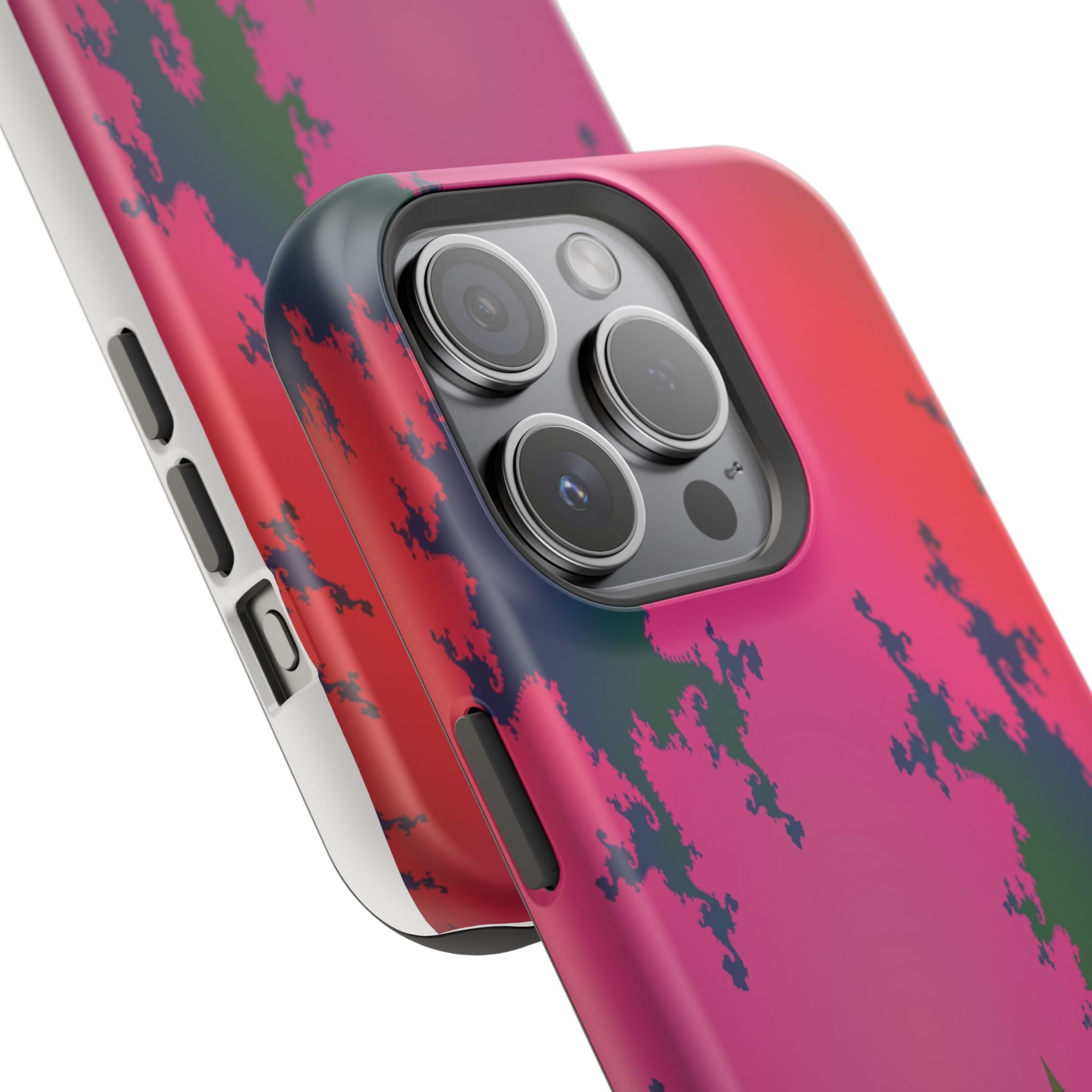 Abstract Fractal Pattern Phone Case | Impact-Resistant Case