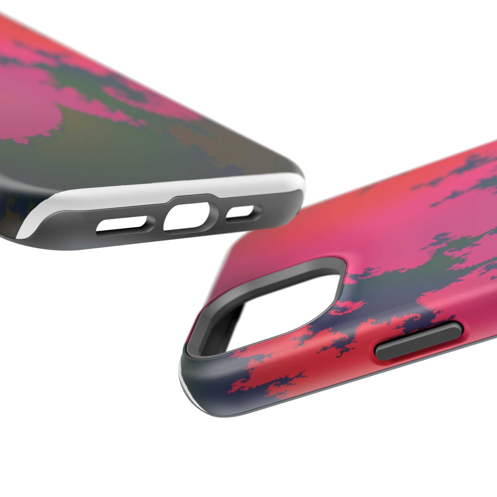 Abstract Fractal Pattern Phone Case | Impact-Resistant Case