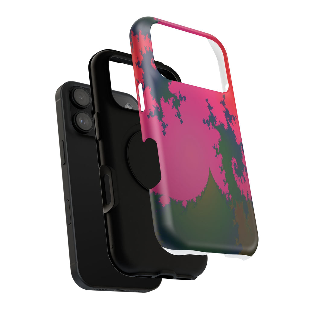 Abstract Fractal Pattern Phone Case | Impact-Resistant Case