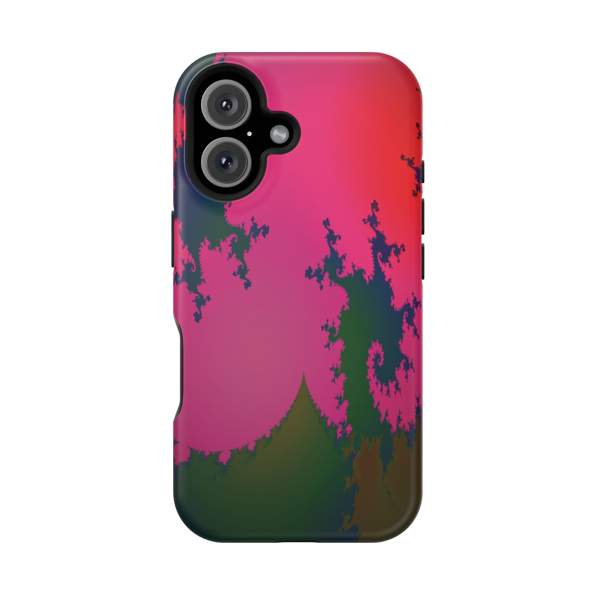 Abstract Fractal Pattern Phone Case | Impact-Resistant Case