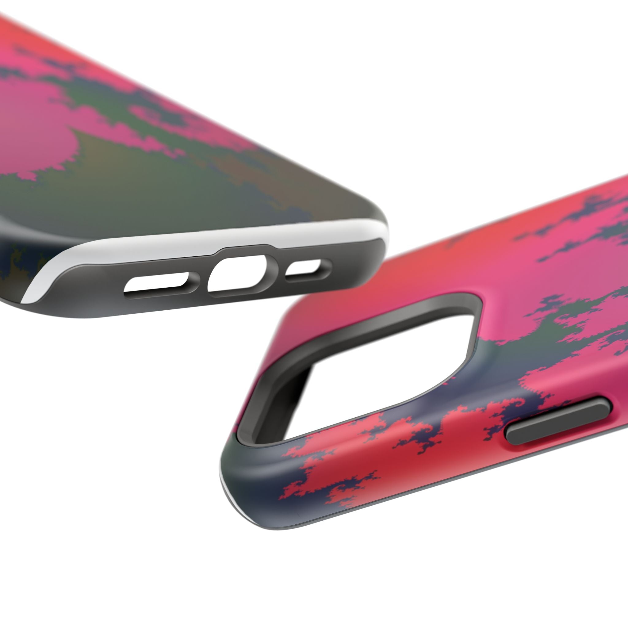 Abstract Fractal Pattern Phone Case | Impact-Resistant Case