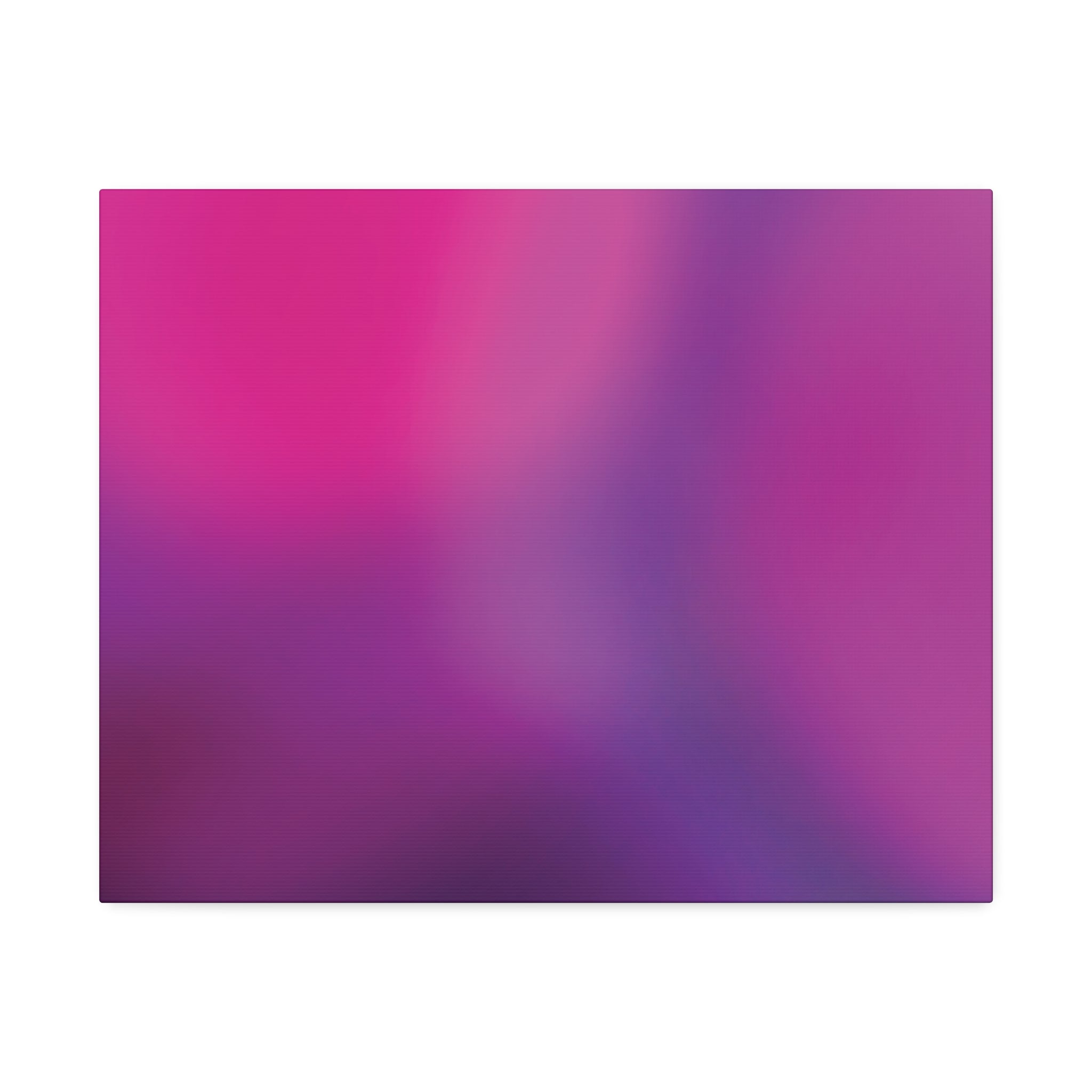 Abstract Pink Purple Gradient Canvas