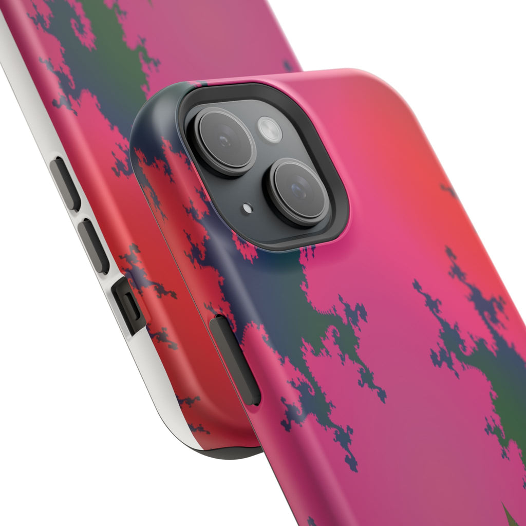 Abstract Fractal Pattern Phone Case | Impact-Resistant Case
