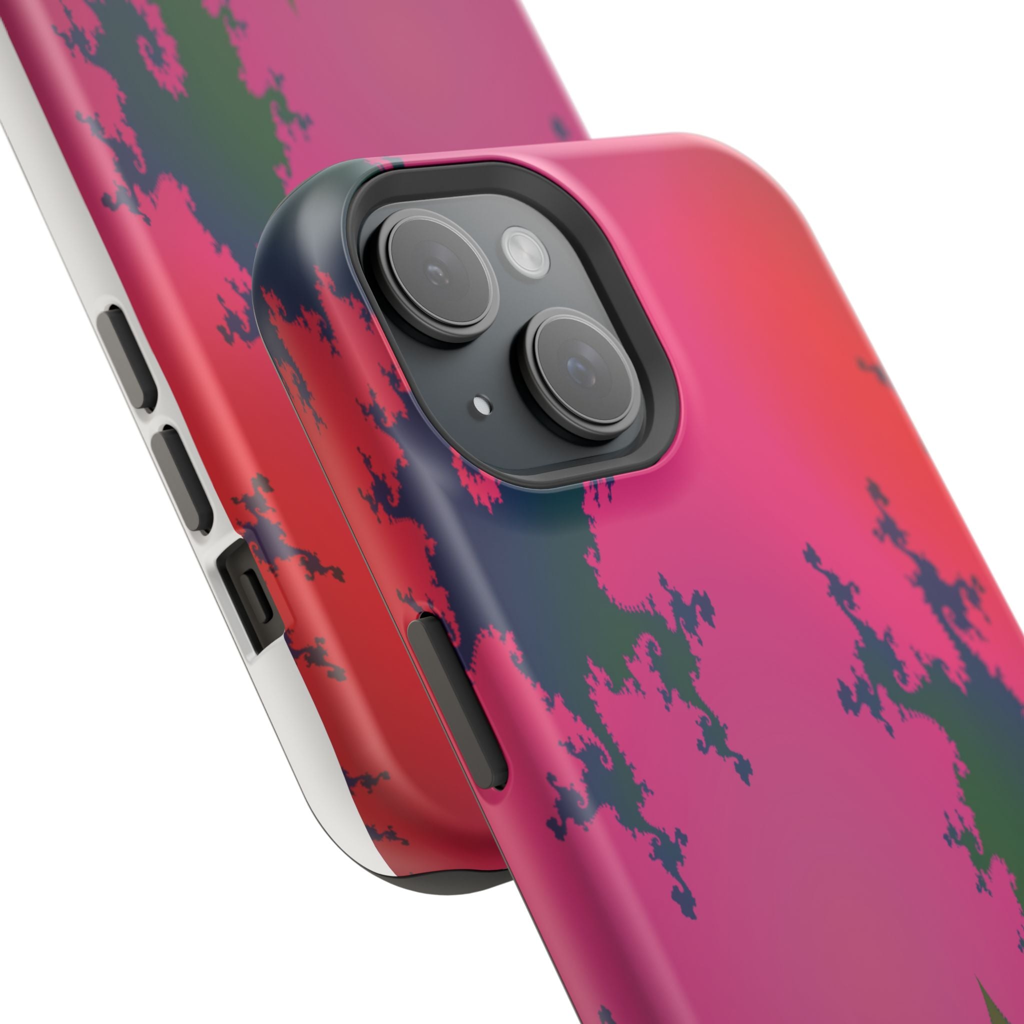 Abstract Fractal Pattern Phone Case | Impact-Resistant Case