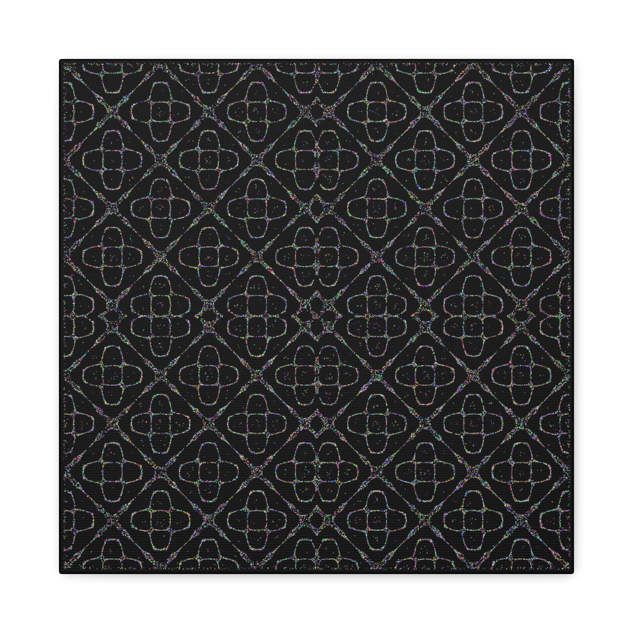 Sacred Geometry 174 Hz "Art by Sound" - Matte Stretched Canvas - Wall Art