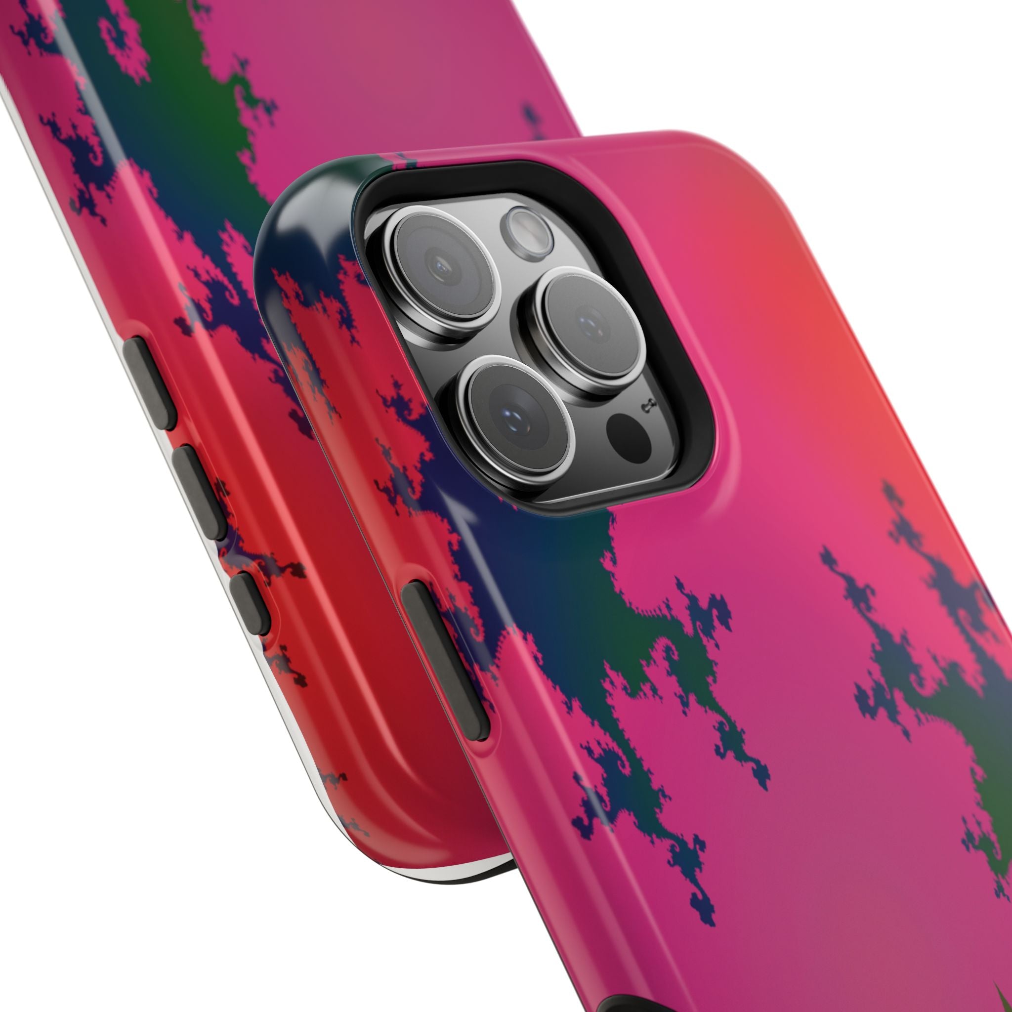 Abstract Fractal Pattern Phone Case | Impact-Resistant Case