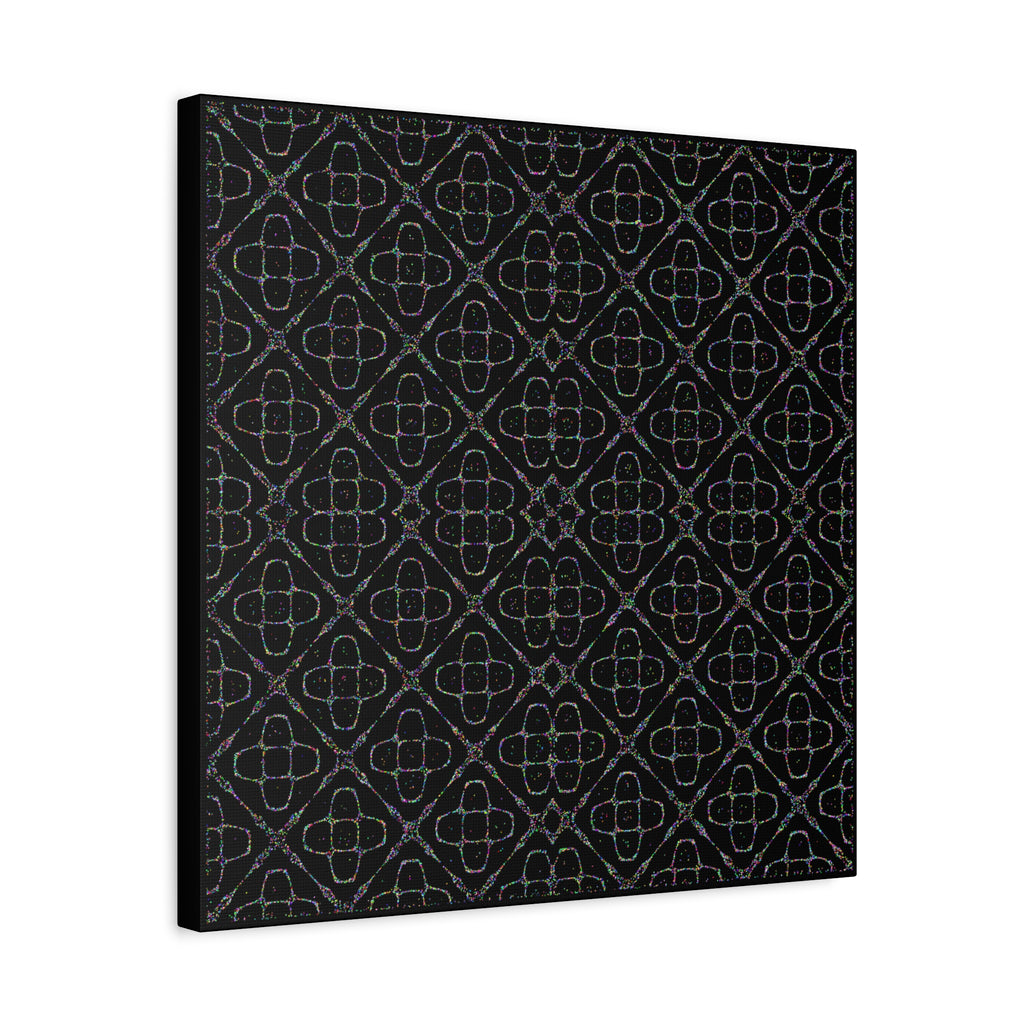Sacred Geometry 174 Hz "Art by Sound" - Matte Stretched Canvas - Wall Art